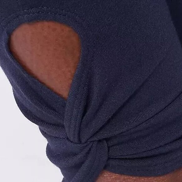 Women with Control Petite XS Tummy Control Legging Ankle Twist Blue PXS A489367 - Picture 2 of 5